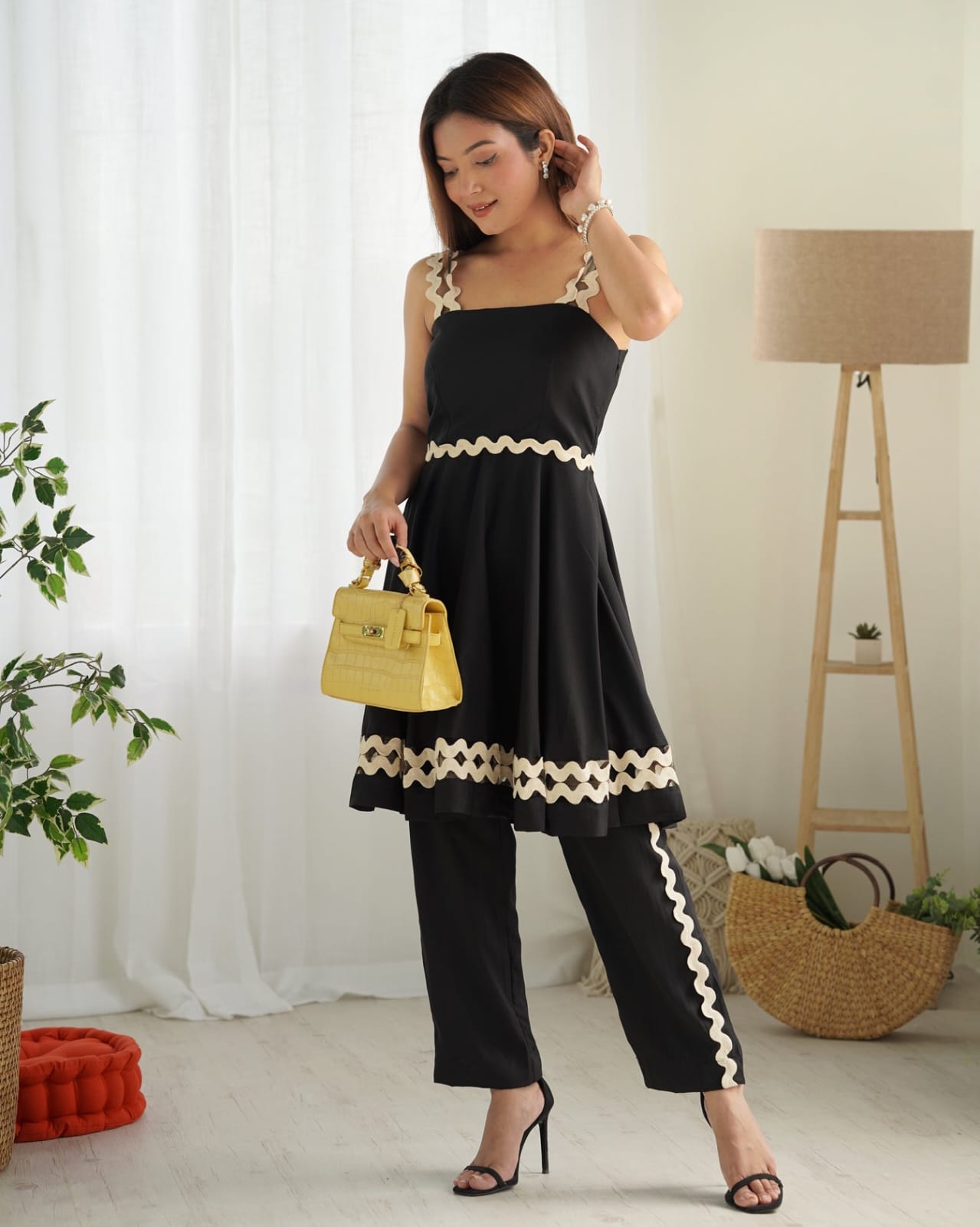 Women Black Comfort Co-Ord set