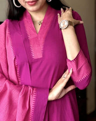 Women Sangria South Cotton Kurta Pant and Dupatta set