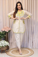 Women Yellow Cotton Shiffle Co-Ord set