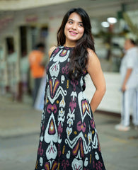 Women Purple teal Cotton Co-Ord set